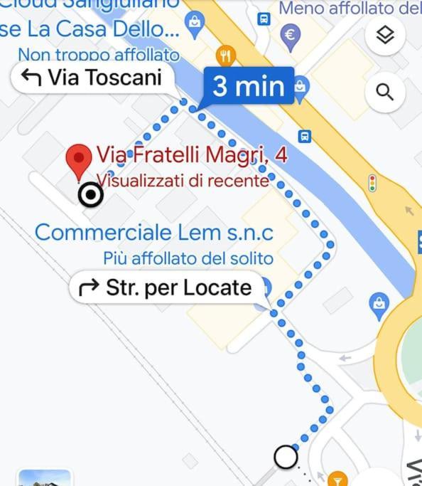 Appartamento Mansarda Antica Milano San Giuliano Milanese Esterno foto