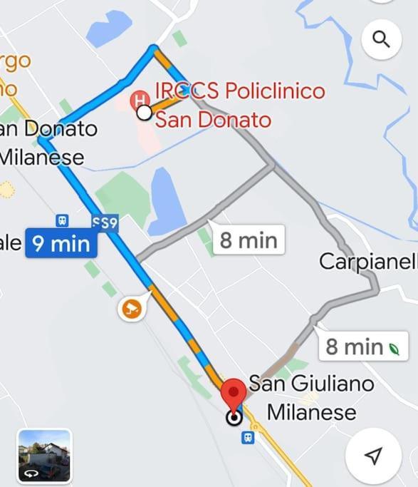 Appartamento Mansarda Antica Milano San Giuliano Milanese Esterno foto